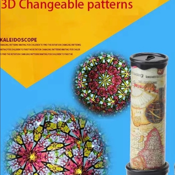 New Rotation Kaleidoscope 21cm Magic Fancy Colored Toy- 8 pc - Picture 3 of 3